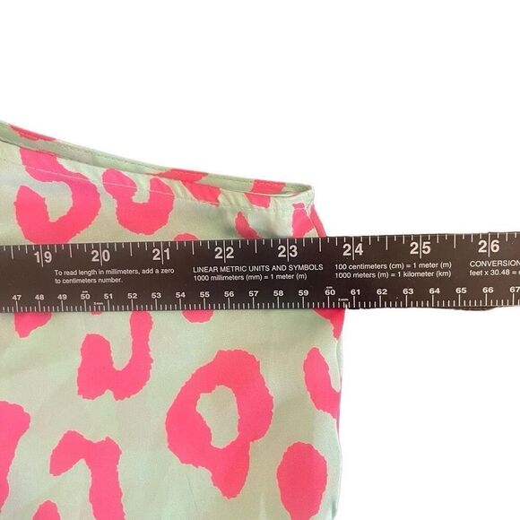 Entro One Shoulder Girls Night Leopard Print Party Top - Picture 9 of 9